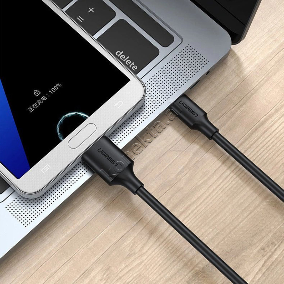 Kabell USB-C (M) Ne Micro USB-B (M) Ugreen 1m