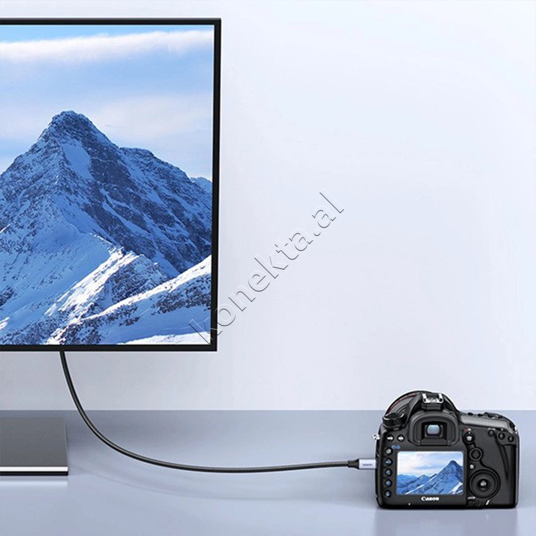 Kabell Micro HDMI - HDMI 2.1 8K 2m Ugreen