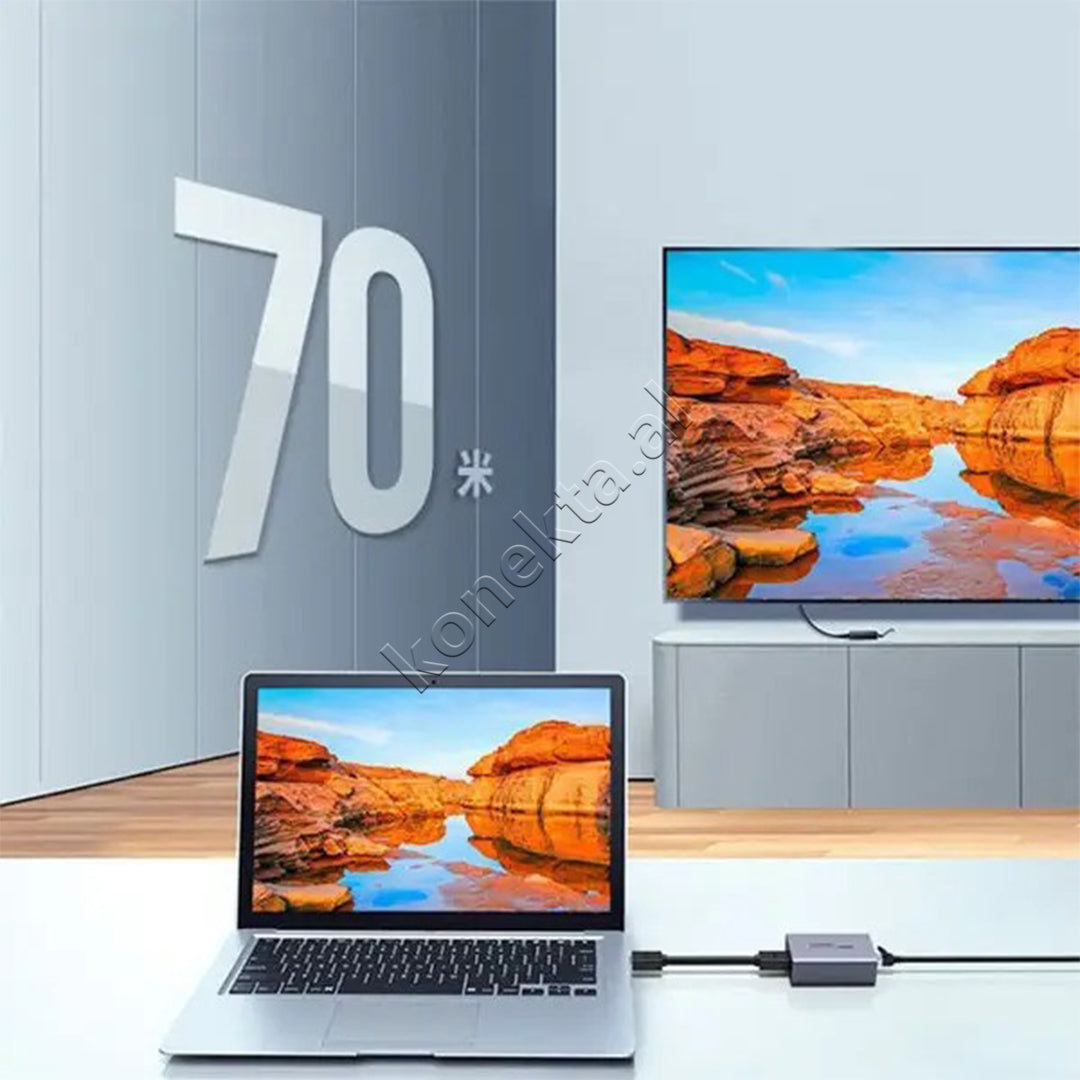 Zgjatues UGREEN HDMI Profesional Deri Ne 70 Metra