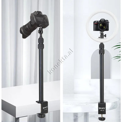 Mbajtëse Tavoline Universale Me Gjatësi Të Rregullueshme Për Telefon/ Kamera/ Gopro/ SLR/ Drita LED me Kapje të Veçantë
