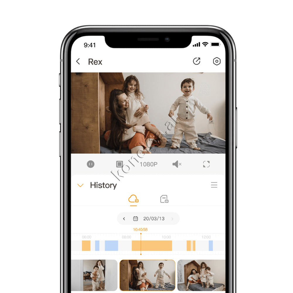 Kamera Multifunksionale Gjithpërfshirëse 360° me Mikrofon të Integruar