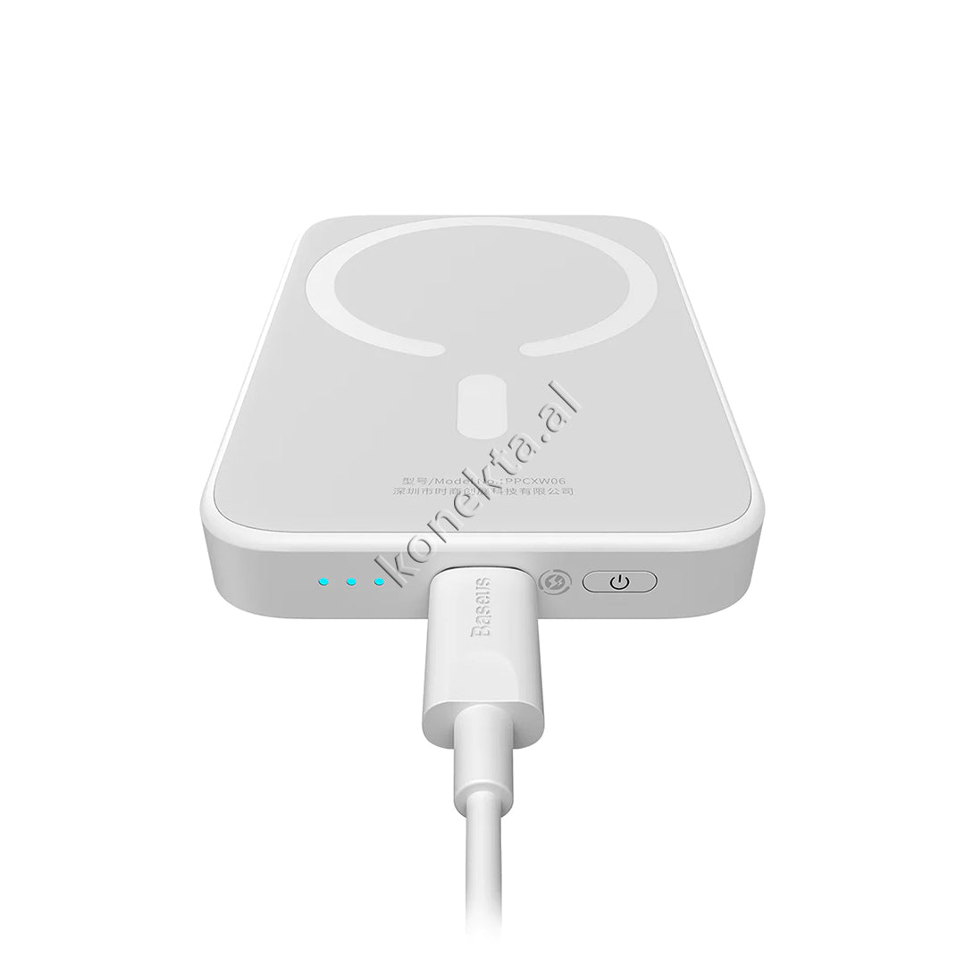 Bateri E Jashtme Baseus 6000mAh 20W Me Karikim Wireless MagSafe