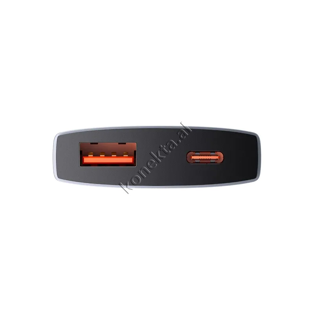Karikues Ultra i Hollë 65W Baseus Me 1 Porta Type-C Dhe 1 Porte USB