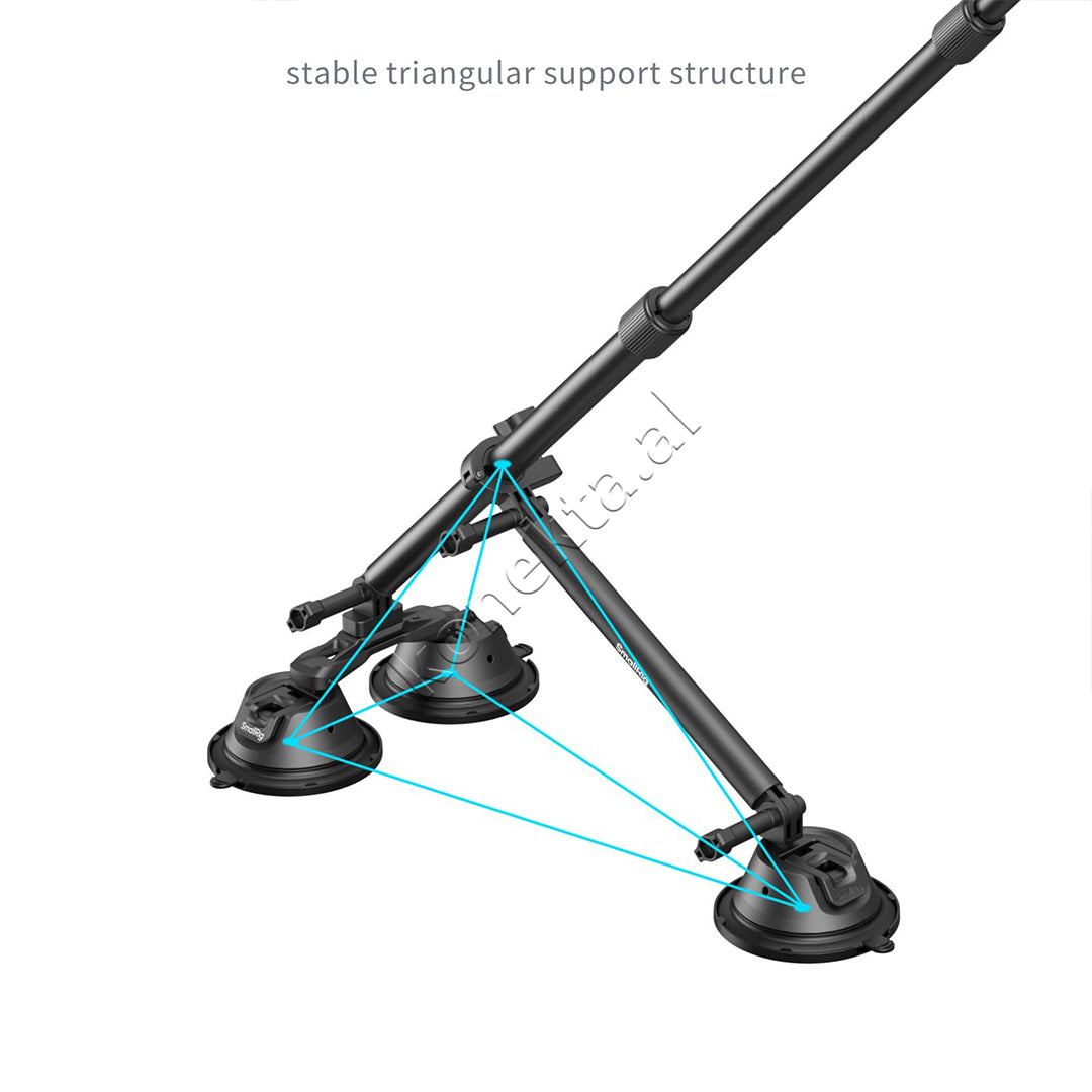 Camera Suction Cup Car Mount Kit For Panoramic Shooting SmallRig 4380