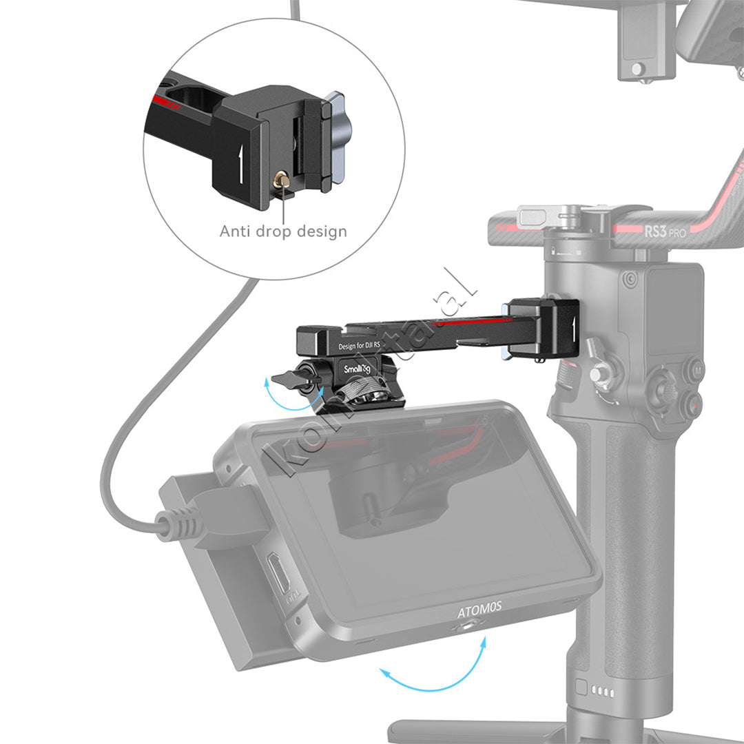 Aksesor Monitor Mounting Support With NATO Clamp SmallRig 3026B
