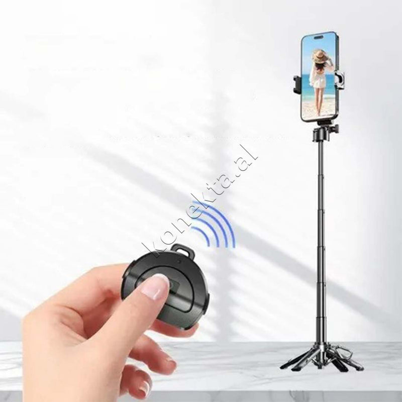 Mini Trekembesh (Tripod) Profesional Dhe Selfie Stick Per Celular