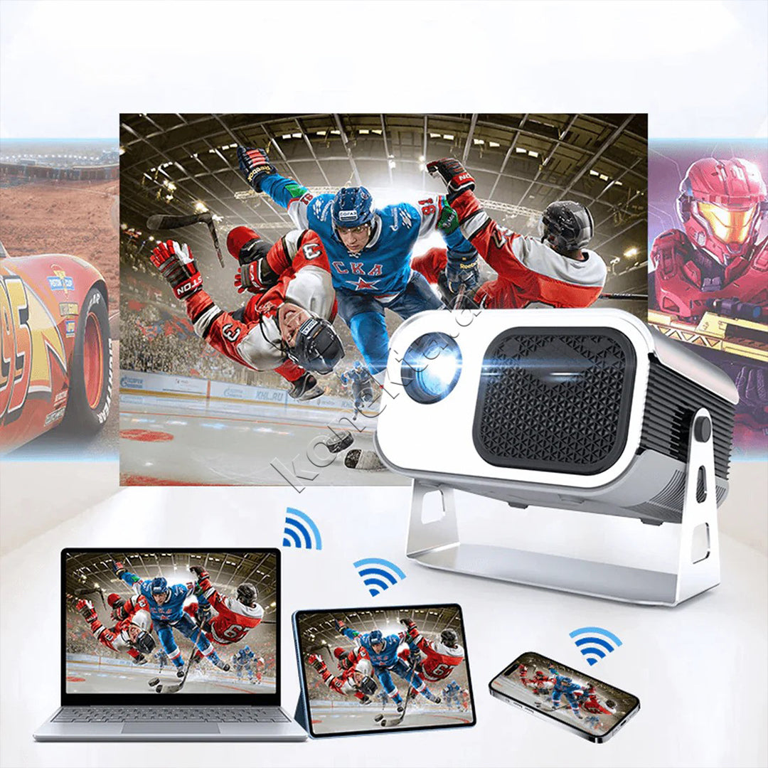 Projektor Wireless Full HD Me WiFi 6 600 ANSI Lumens