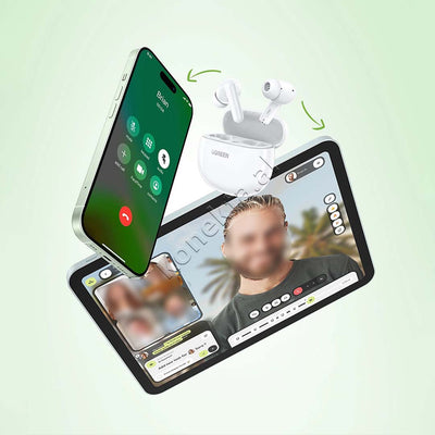 Kufje Çift Me Bluetooth Ugreen Hitune P3 True Wireless