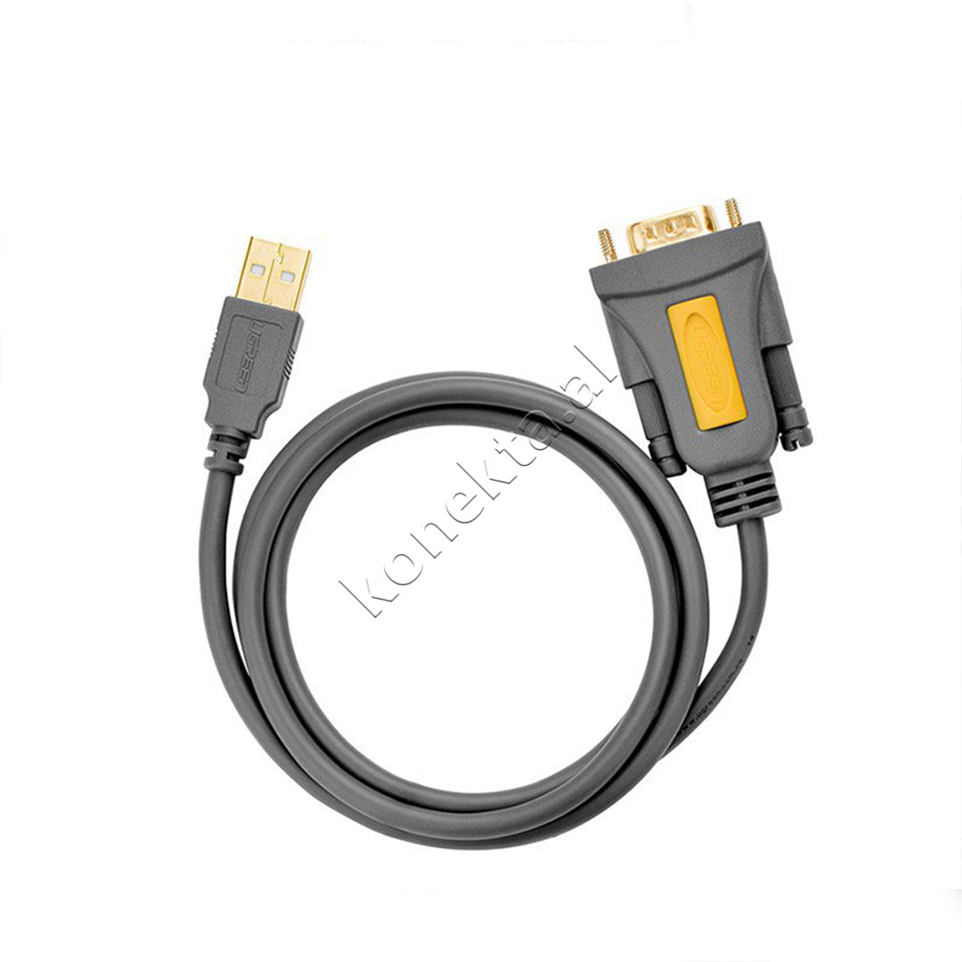 Kabell USB-A (M) Ne DB9 RS-232 (M) 1m Ugreen