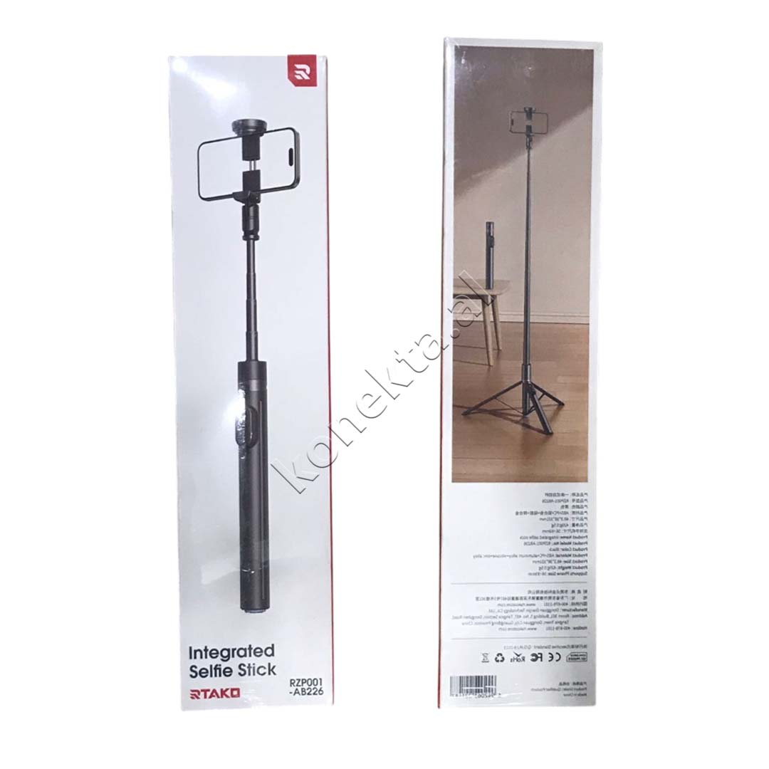 Trekembesh (Tripod) Profesional Dhe Selfie Stick Rtako