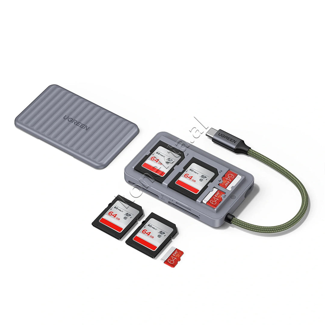 Lexuese dhe Organizuese Per Karta Memorie 2xSD & 1xTF Ugreen