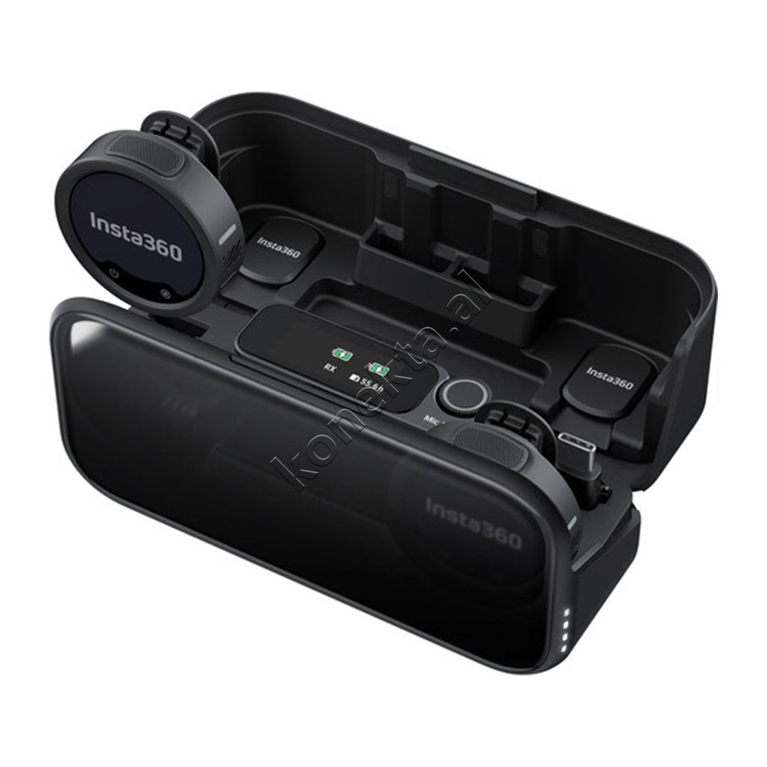 Mikrofon Wireless Profesional Insta360 Mic Pro 2 TX + 1 RX