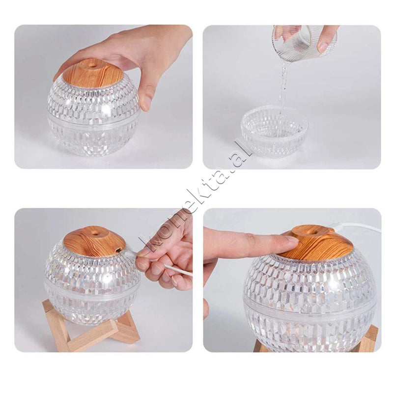 Hidratues Ajri I Kristalte 3D Me Drita RGB 350ml