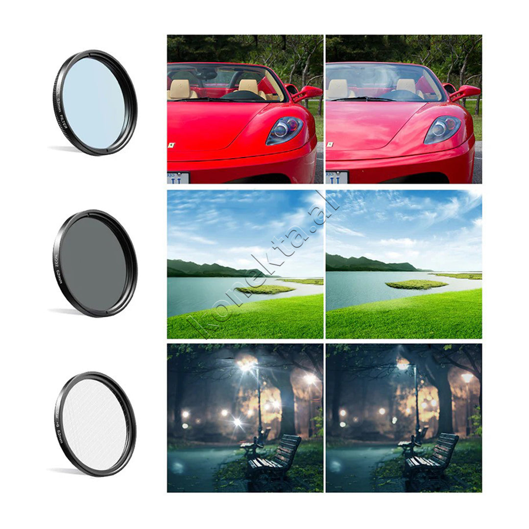 Set Lentesh Per Kamerën E Telefonit 7 Në 1 Profesionale