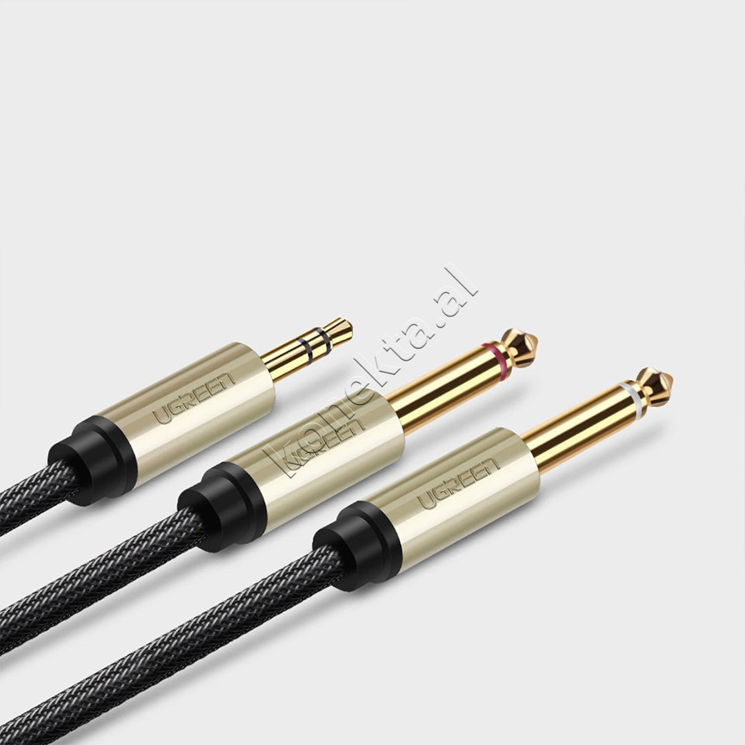 Kabell Audio 3.5mm Ne 2x6.35mm 1m Ugreen