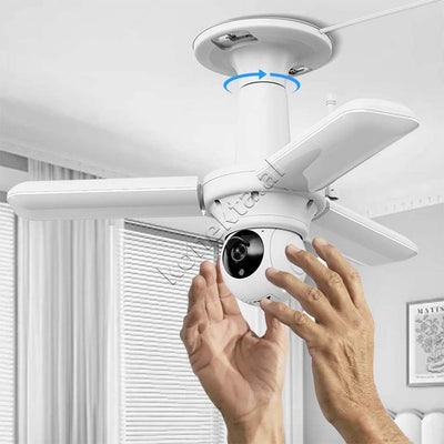 Kamera Sigurie Ne Forme Llambe 4MP HD 30W