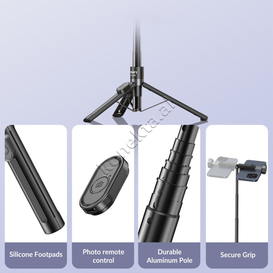 Selfie Stick Dhe Tripod 98.5cm Me Telekomande Wireless Jmary