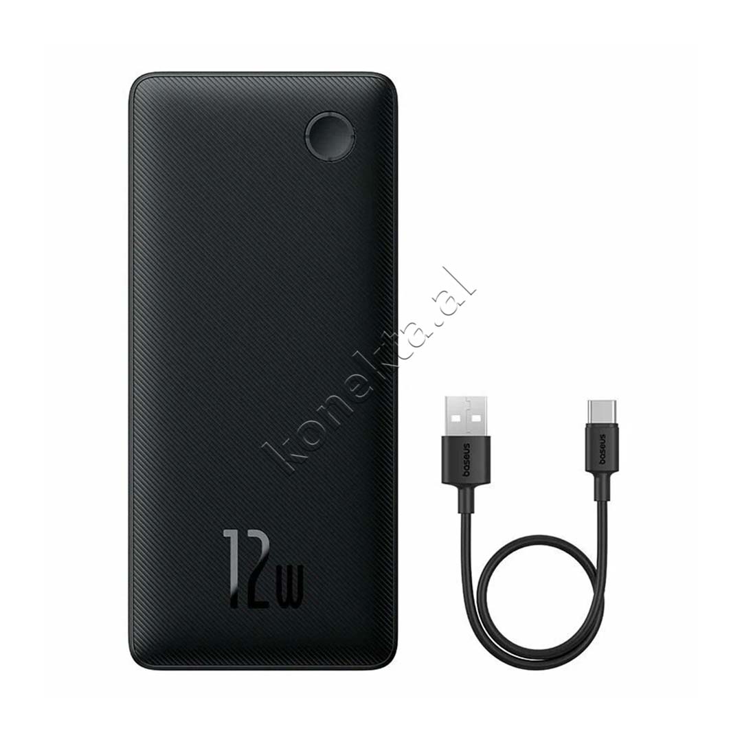 Bateri e Jashtme 10'000mAh 12W Baseus