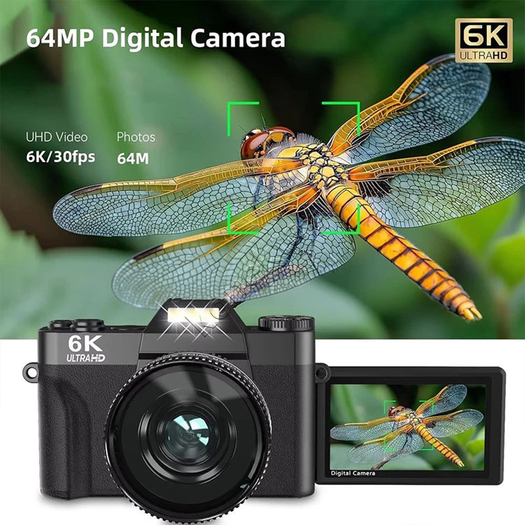 Kamera Digjitale 6K ULTRA HD 64MP