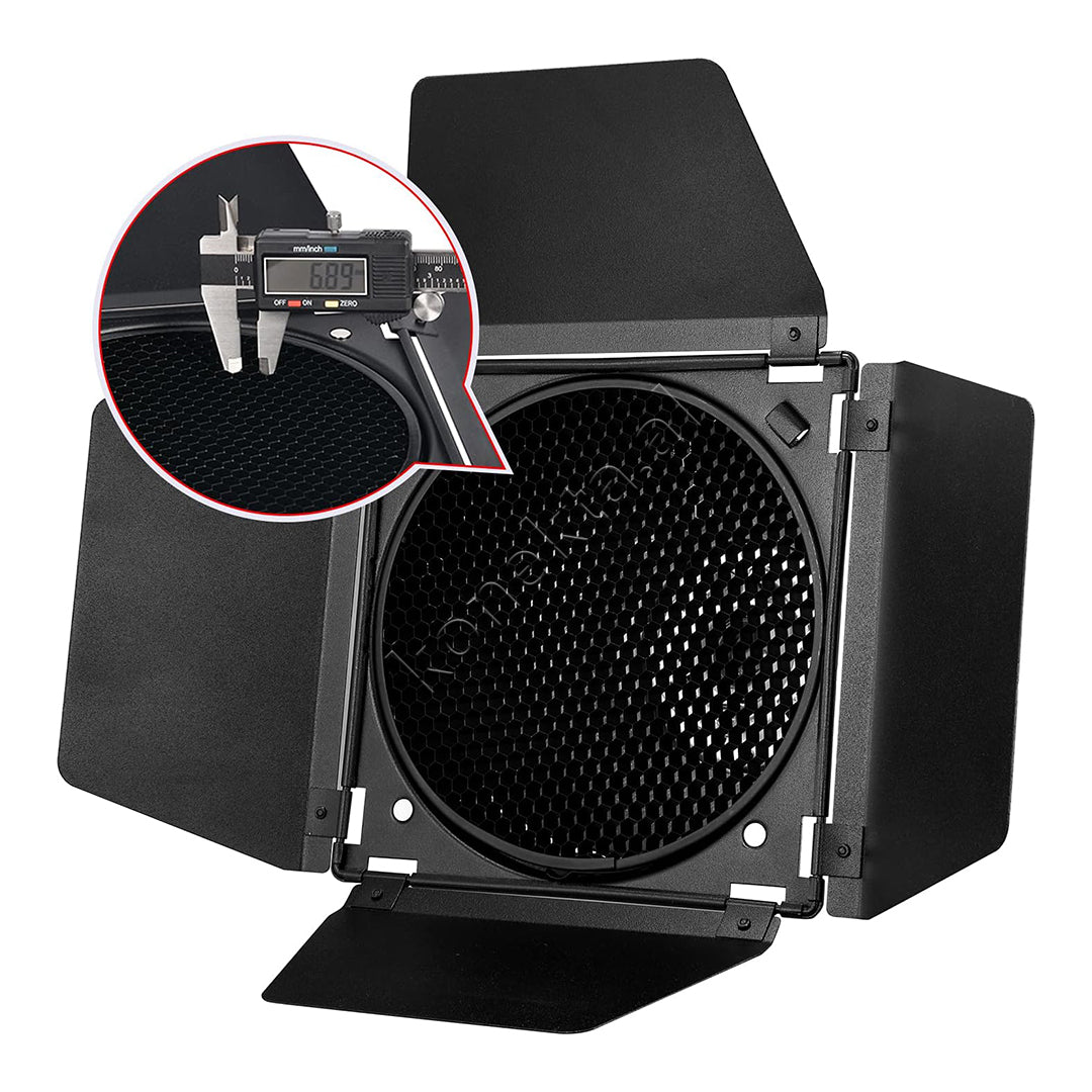 Set Profesional Barndoor Kit Per Modifikimin E Drites Godox BD-04
