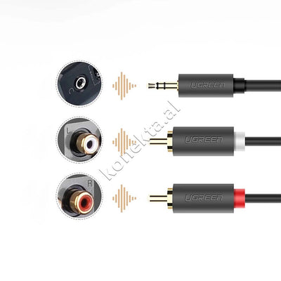 Kabell Audio Ugreen 3.5mm Ne 2RCA (M-M) 1m/ 2m
