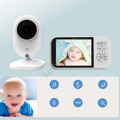 Kamera Per Monitorimin E Foshnjes Me Ekran 3.5" Dhe Mikrofon Te Integruar