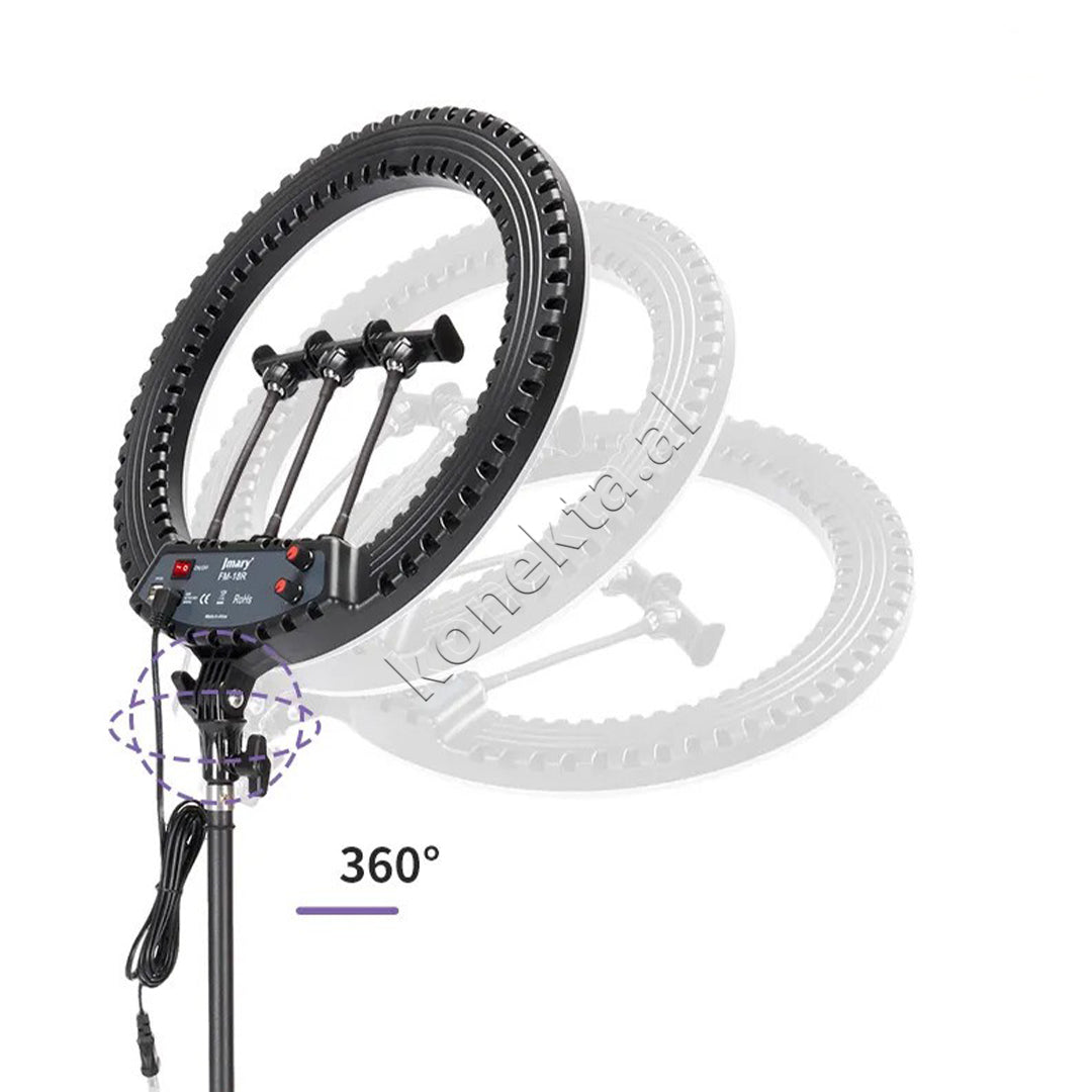 Drite Rrethore Profesionale 18" Ring Light Jmary
