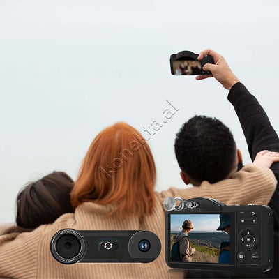 Kamera Digjitale 5K 75MP Me Ekran 2.8"