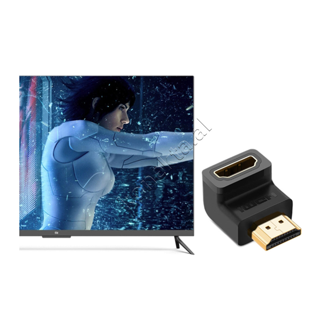 Adaptor HDMI (M) - HDMI (F) Down-Angled Ugreen