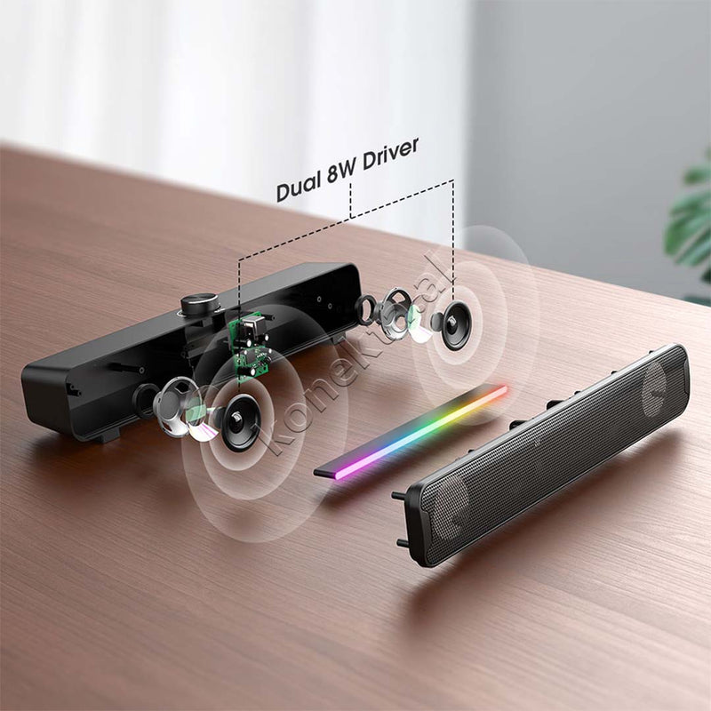 Bokse Per Kompjuter RGB Me Bluetooth 10W Onikuma