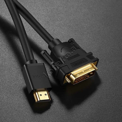 Kabell Adaptor HDMI (M) Ne DVI(24+1) Ugreen