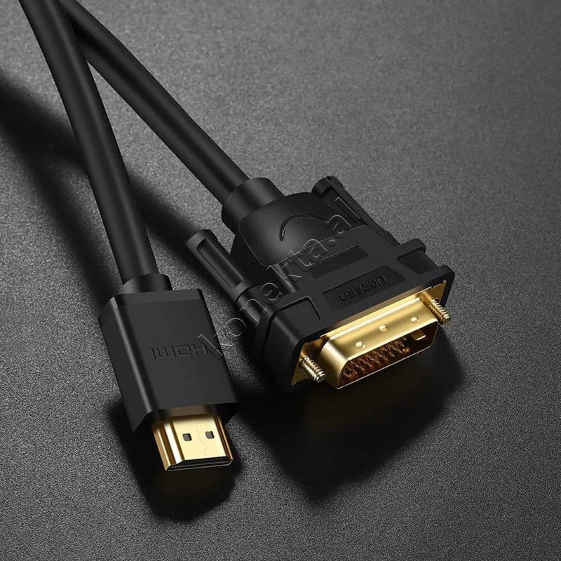 Kabell Adaptor HDMI (M) Ne DVI(24+1) Ugreen