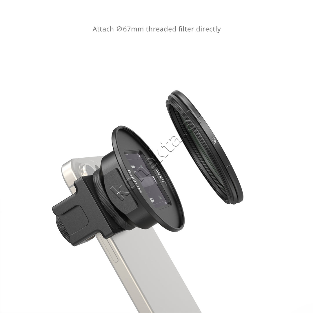 Lente Anamorfike Per Telefon 1.33x (T-mount) SmallRig 4590