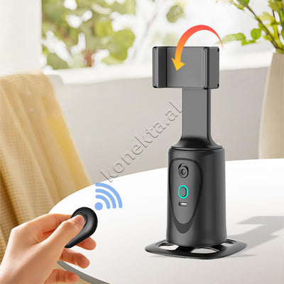 Mbajtese Telefoni Me Sensor Ndjekjeje Inteligjent 360° Per Tripod