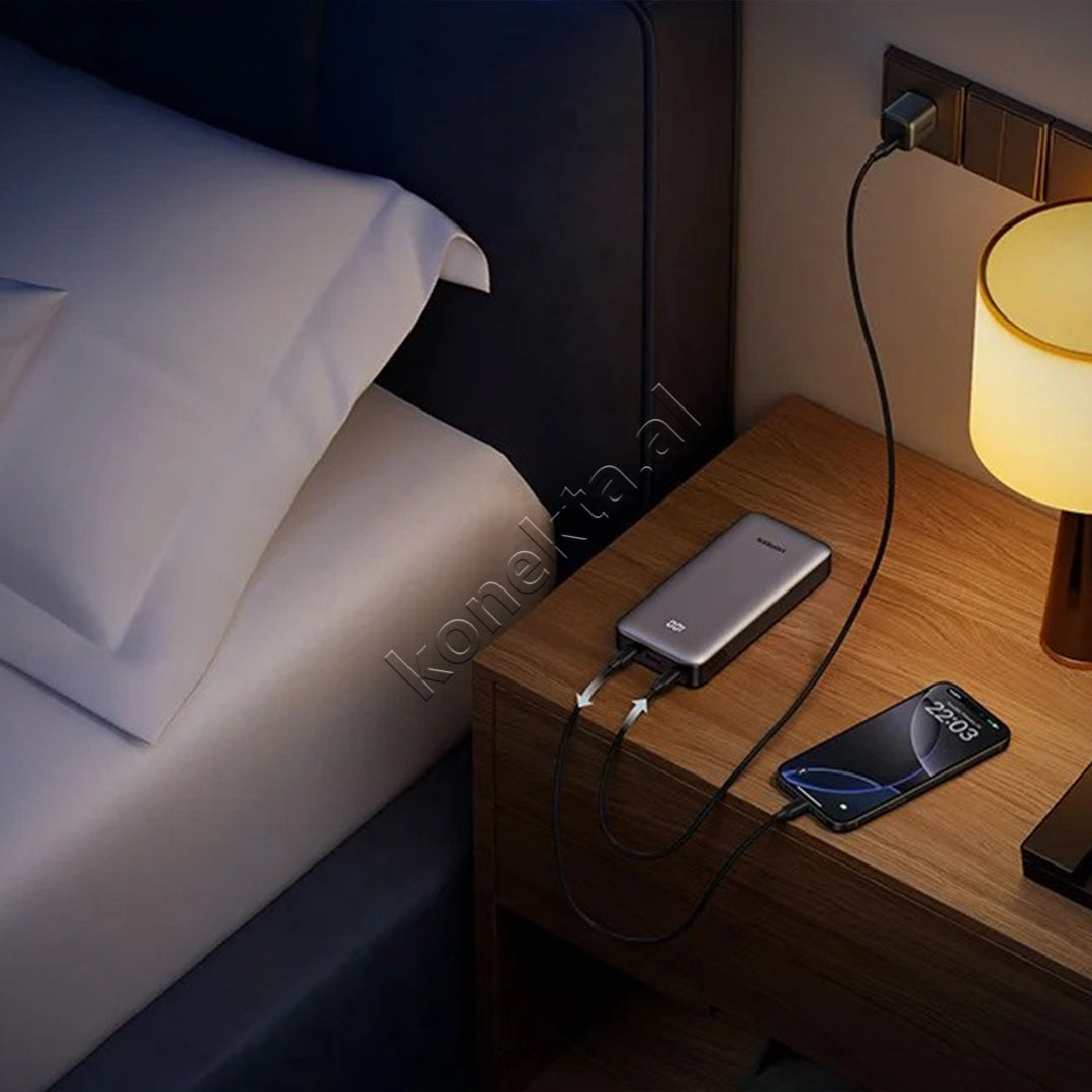 Bateri e Jashtme 20000mAh 30W Me Porta 2xUSB-C & 1xUSB-A Ugreen