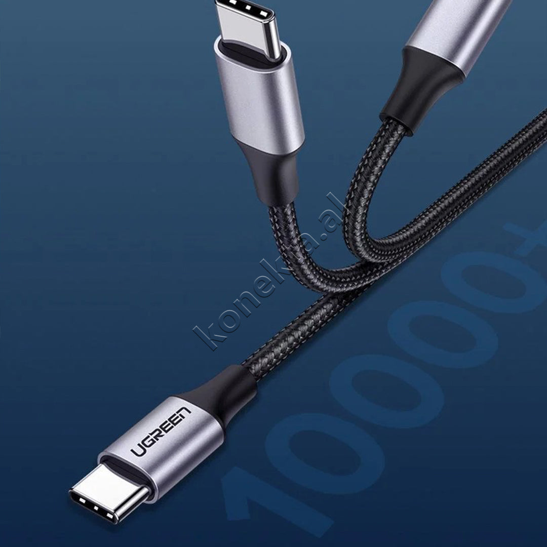 Kabell USB-C (M) Ne USB-C (M) Ugreen 1m