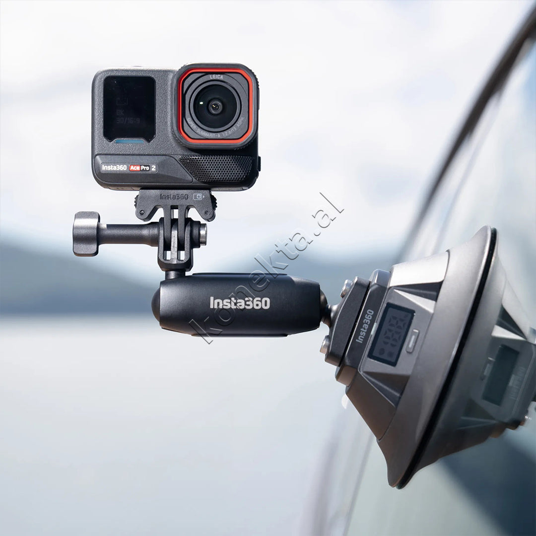 Mbajtese Elektrike Me Vakum Insta360 Electric Suction Cup Mount