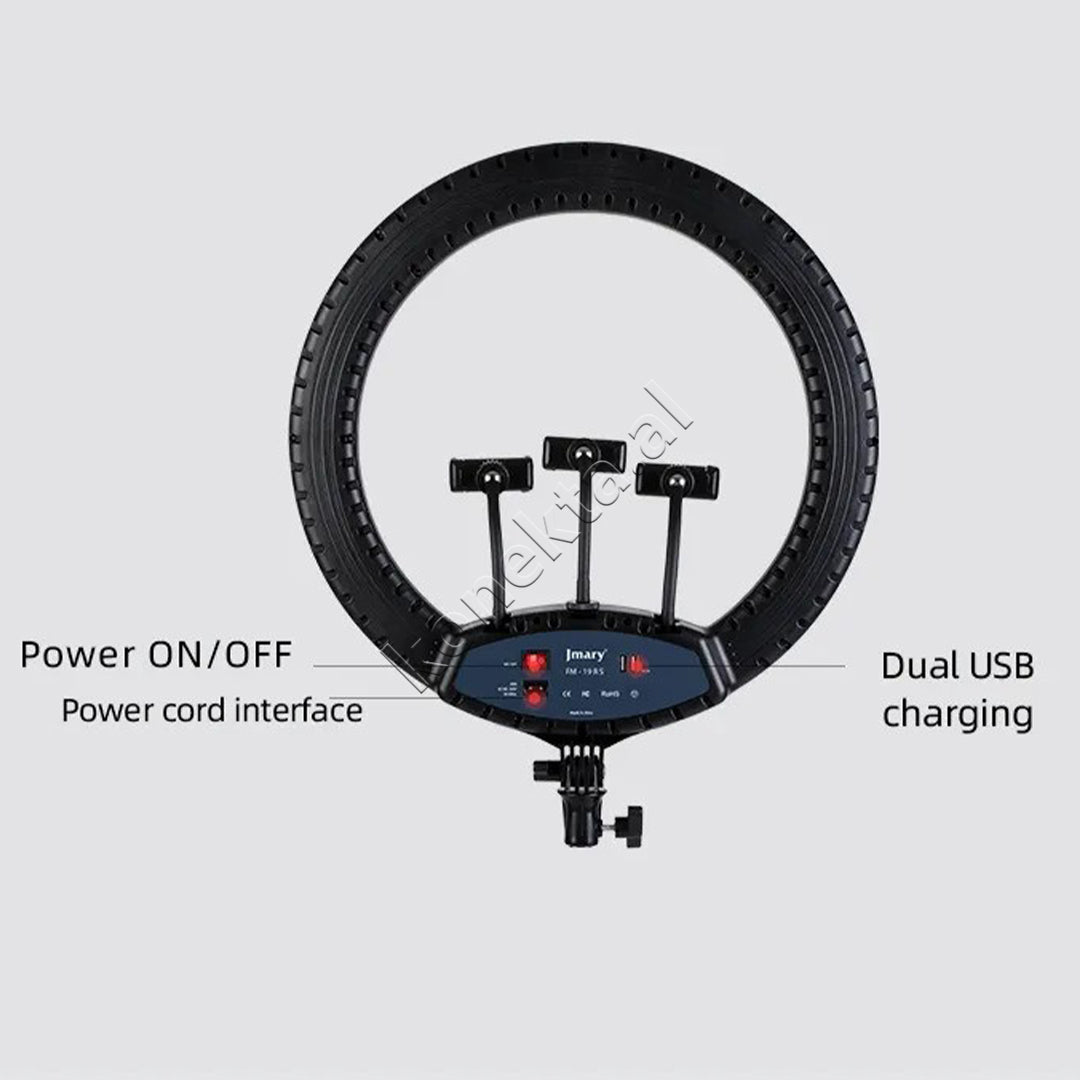 Drite Rrethore Profesionale 19" Ring Light Jmary