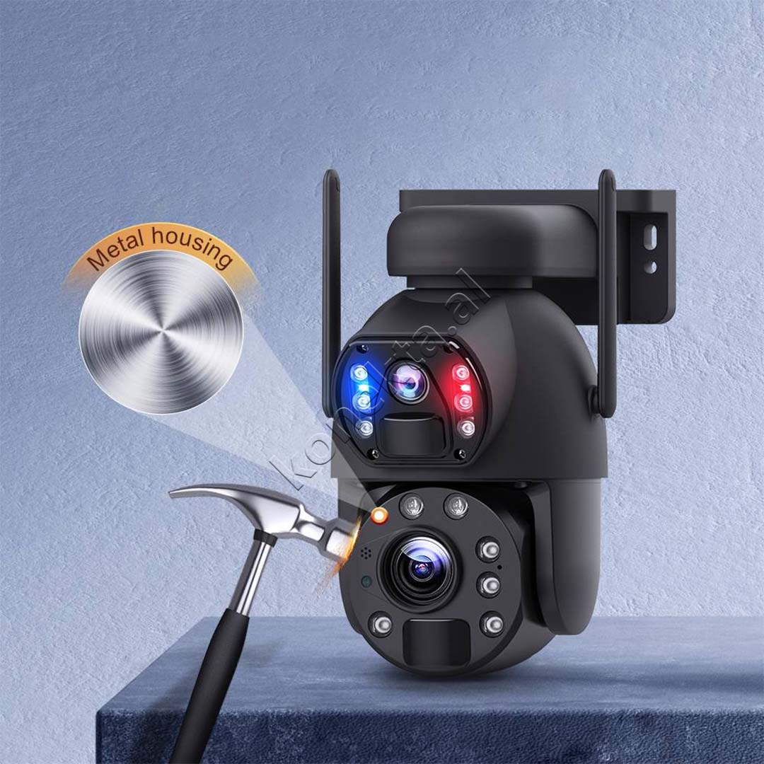 Kamera Sigurie Per Shtepi Outdoor 8MP Me Panel Solar Dhe Karte SIM