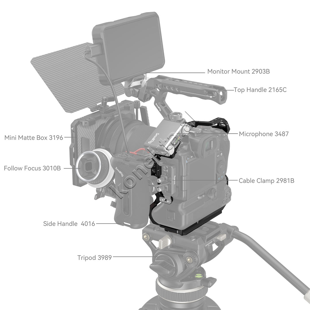 Aksesor Cage For Canon Me BG-R10 Battery Grip SmallRig 3464B