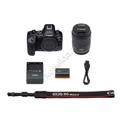 Kamera Digjitale Profesionale Canon R6II Me Lente 24-105STM
