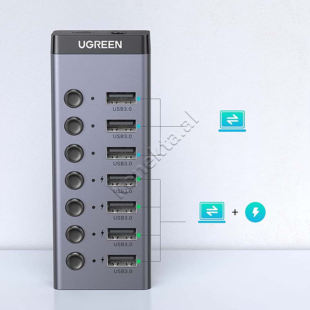 Stacion Karikimi 7 Ne 1 Me Porta USB-A UGreen