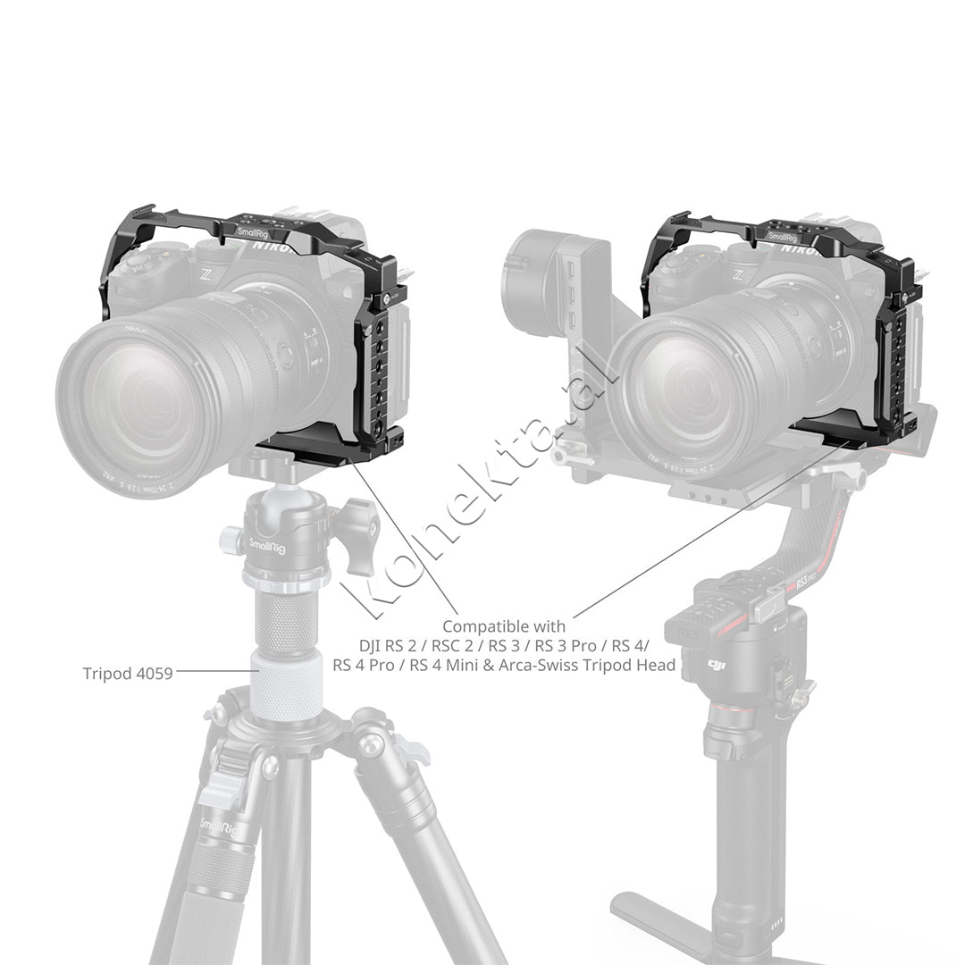 Cage For Nikon Z5 / Z5II / Z6 / Z6II / Z7 / Z7II SmallRig 5257