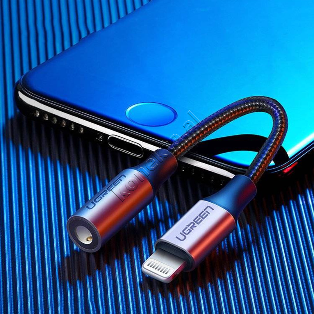 Kabell Nga Lightning Ne Aux 3.5mm Ugreen 10cm