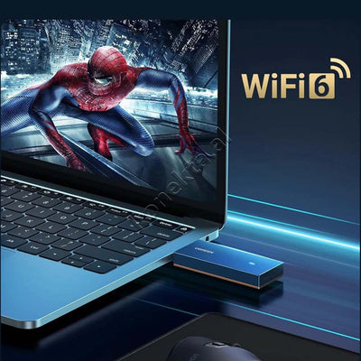 Adaptor Wi-Fi 6 Me Frekuence Te Dyfishte Ugreen