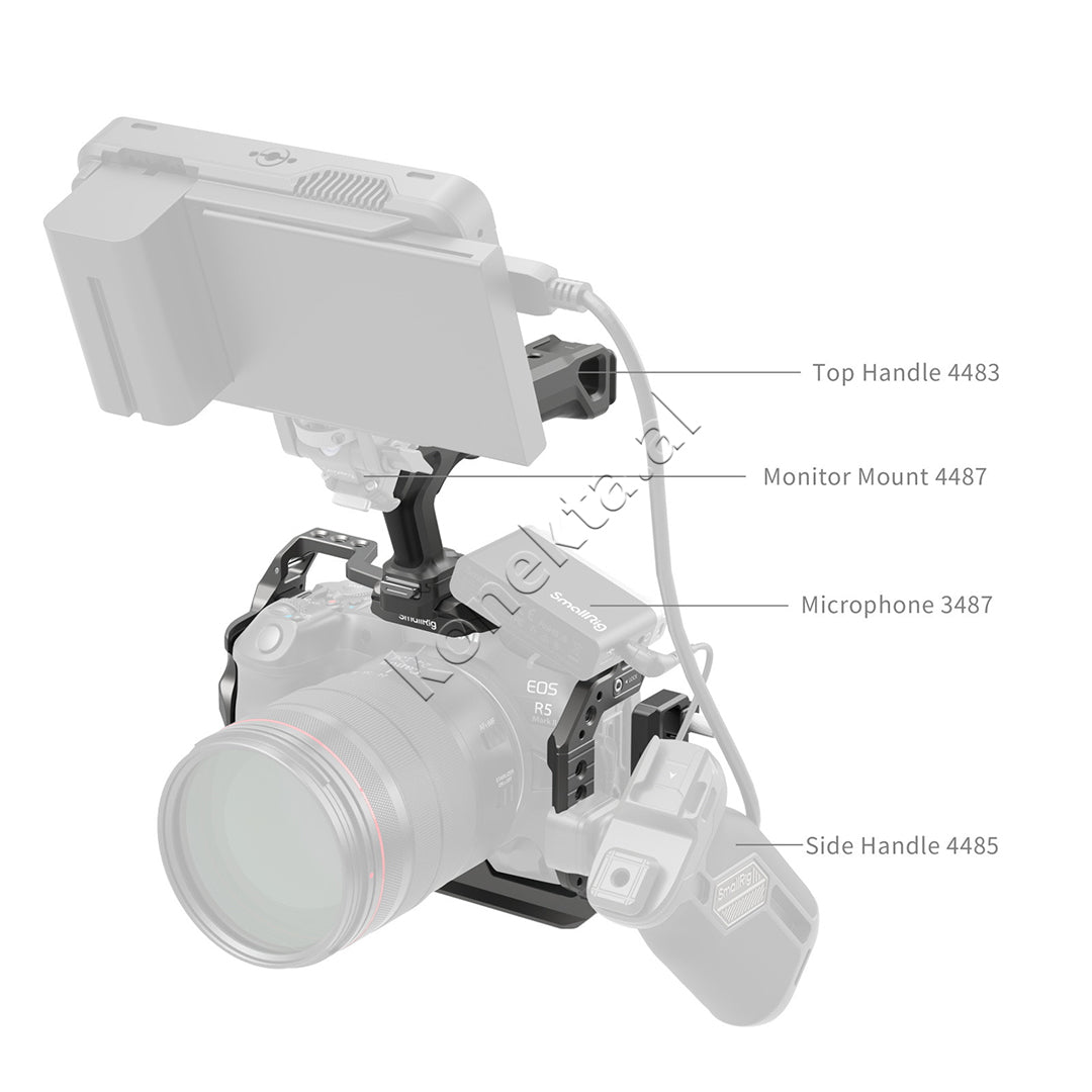 HawkLock Quick Release Cage Kit for Canon EOS R5 Mark II SmallRig 5029