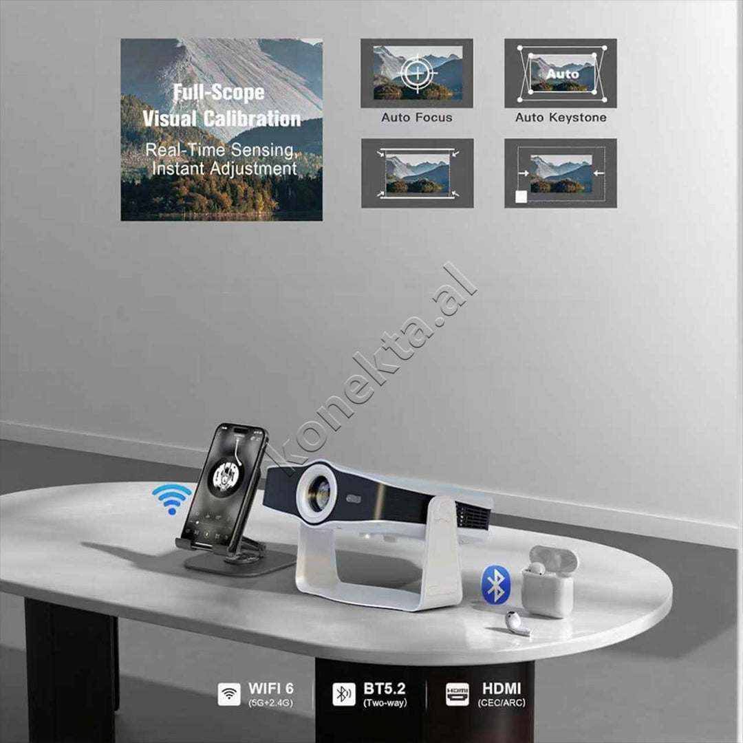Projektor Wireless Portativ Me Android 500 ANSI Lumens