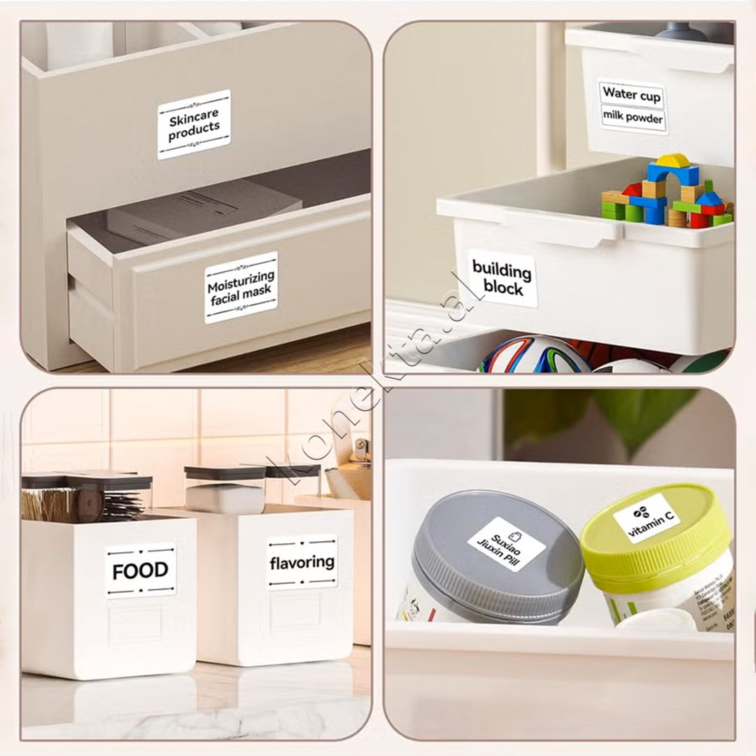 Leter Termike E Bardhe Marklife 50*30mm Per S2