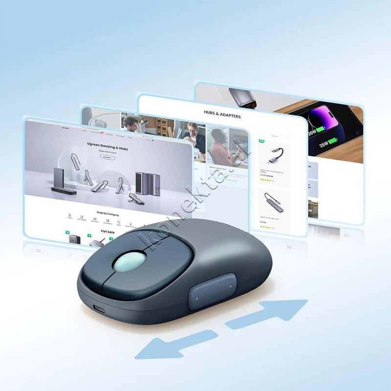 Maus Wireless Me Bluetooth UGreen 4000DPI