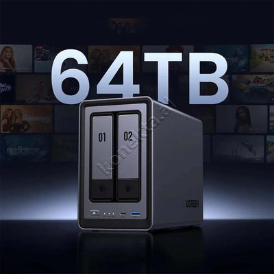 Sistem Nas Ugreen Me 2 Porta Per Ruajtjen Dhe Leximin E HDD-ve